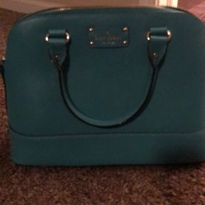 Brand New never carried Kate Spade Teal handbag